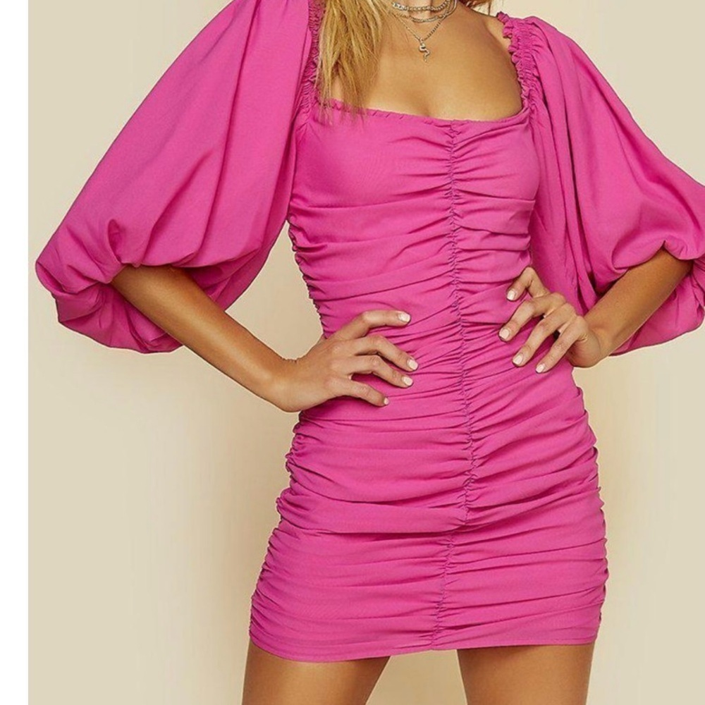 For Love and Lemons Bali Mini Dress